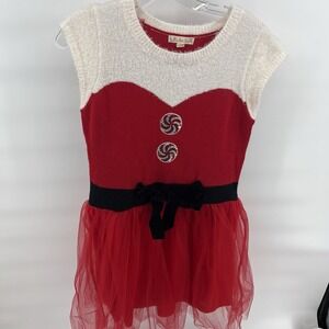 Women's‎ Holiday Candy Cane Christmas Costume Dress Medium